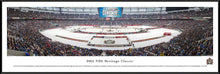 NHL fan gear framed panorama 2014 Heritage Classic Senators vs. Canucks - Sports Fanz