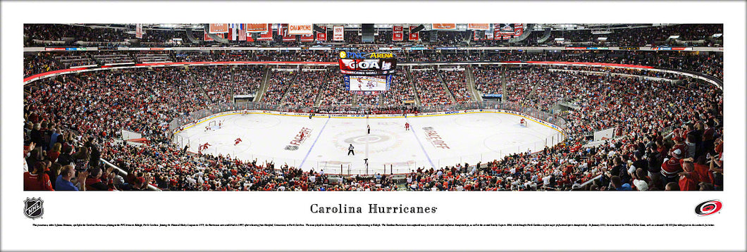 Carolina Hurricanes PNC Arena Panoramic Picture – Sports Fanz
