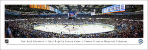 New York Islanders Nassau Coliseum Final Game Panoramic Picture