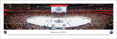 Edmonton Oilers Rogers Place Inaugural Game Panoramic Picture