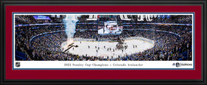 Colorado Avalanche 2022 Stanley Cup Champions Panoramic Picture