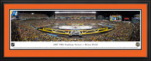 Framed, double-orange matted panorama 2017 Stadium Series Penguins vs. Flyers - Sports Fanz