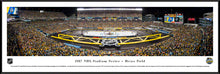 NHL fan gear black framed panorama 2017 Stadium Series Penguins vs. Flyers - Sports Fanz