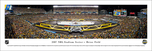 NHL fan gear unframed panorama 2017 Stadium Series Penguins vs. Flyers - Sports Fanz
