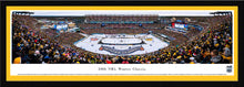 NHL fan gear framed, yellow matte panorama 2016 Winter Classic Bruins vs. Candiens - Sports Fanz