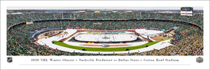 2020 NHL Winter Classic Dallas Stars vs. Nashville Predators Panoramic Picture