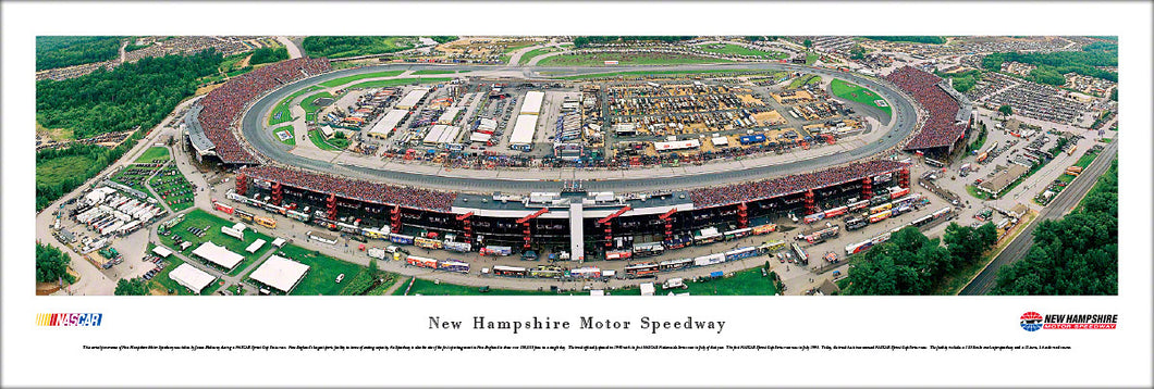 New Hampshire Motor Speedway Panoramic Picture