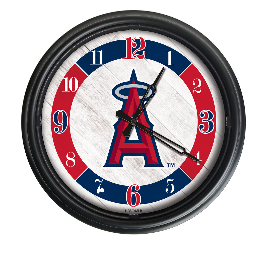 Los Angeles Angels Indoor/Outdoor LED Wall Clock