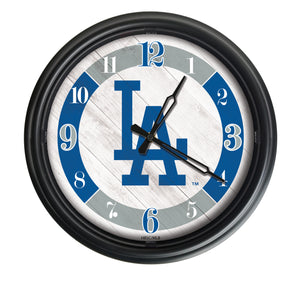 Los Angeles Dodgers Indoor/Outdoor LED Wall Clock