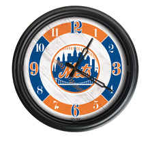 New York Mets Indoor/Outdoor LED Wall Clock
