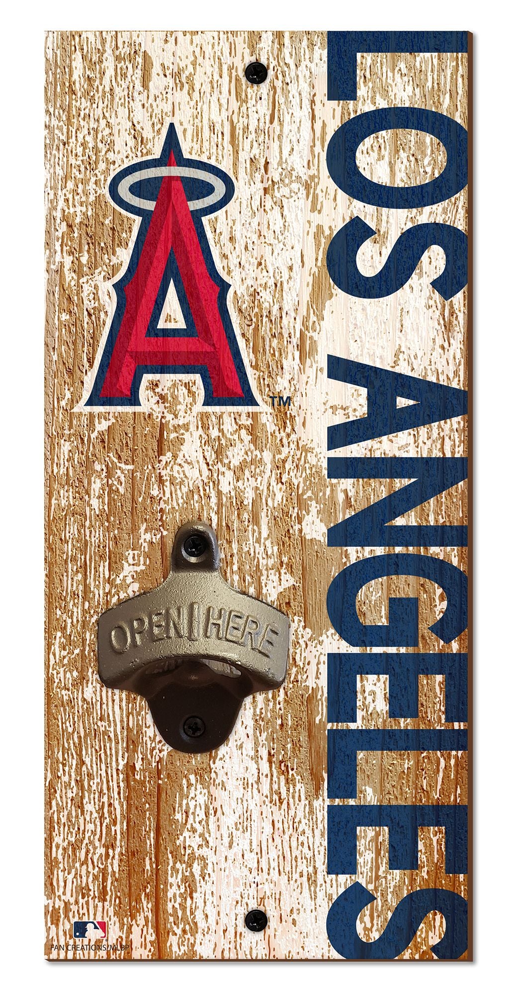 Los Angeles Angels Distressed Bottle Opener