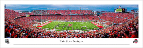 Ohio State Buckeyes Ohio State Buckeyes Marching Band Stadium Panoramic Picture