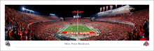 Ohio State Buckeyes Football End Zone Panoramic Picture