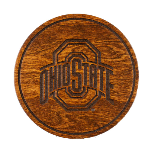 Ohio State Buckeyes Cherry Coaster Set