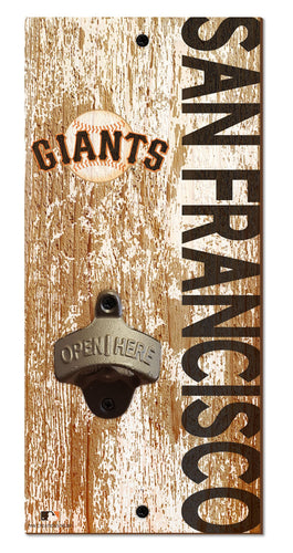San Francisco Giants Distressed Bottle Opener