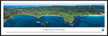 Pebble Beach Golf Links Panoramic Picture