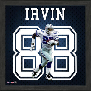 Michael Irvin Dallas Cowboys Jersey Number Frame