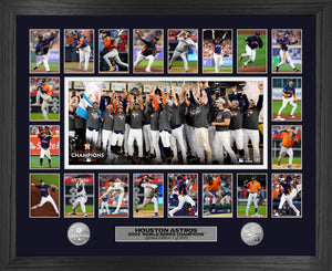 Houston Astros 2022 World Series Memorable Moments Silver Coin Photo Mint