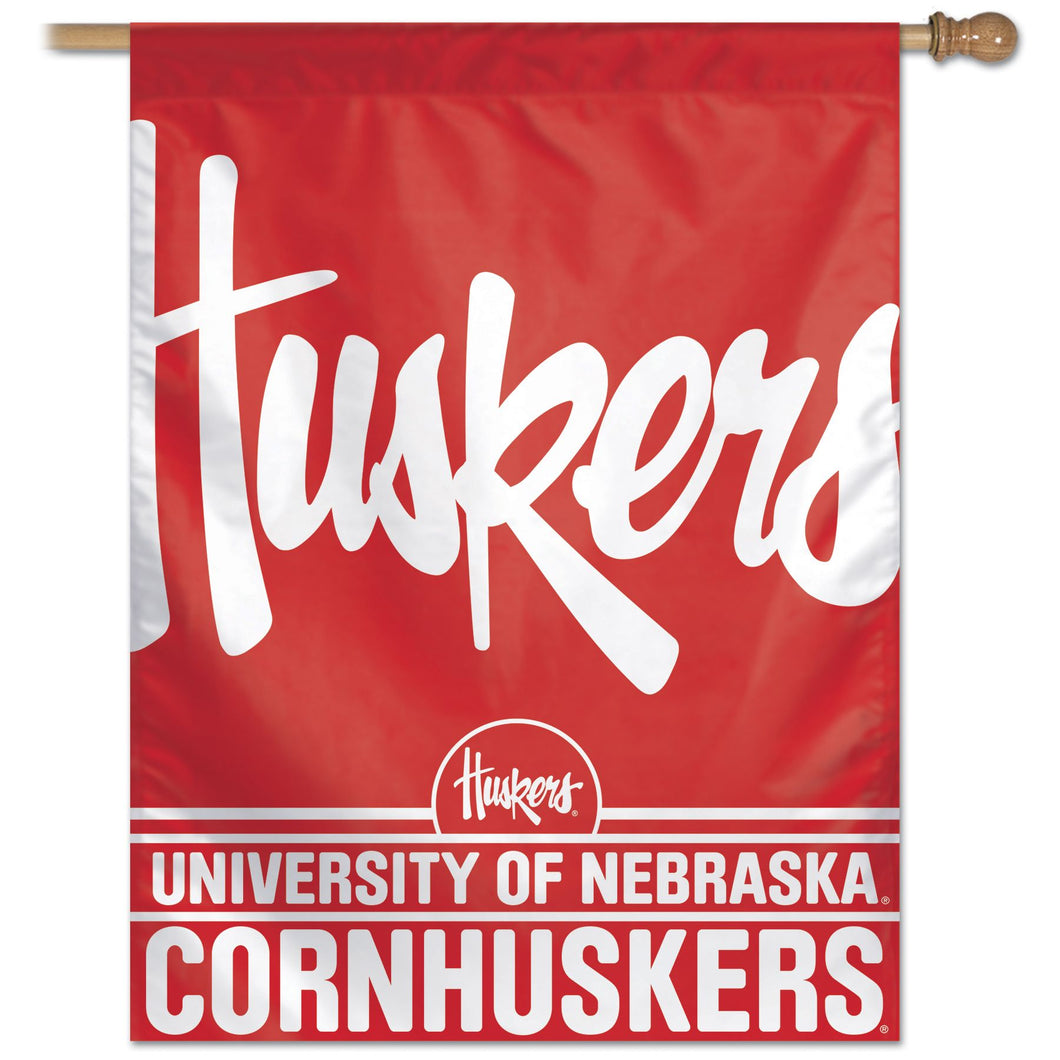 Nebraska Cornhuskers Vertical Flag - 27