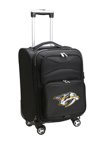 Nashville Predators Luggage Carry-On 21in Spinner Softside Nylon