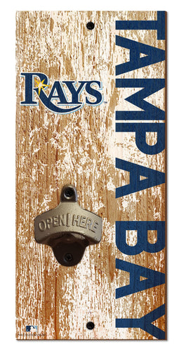 Tampa Bay Rays Distressed Bottle Opener