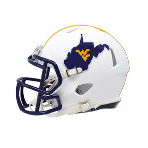 West Virginia Mountaineers Country Roads Speed Mini Helmet