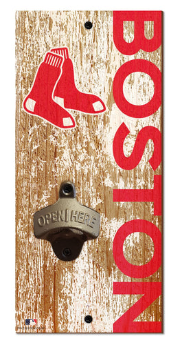 Boston Red Sox Distressed Bottle Opener