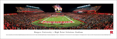 Rutgers Scarlet Knights High Point Solutions Stadium Panoramic Picture