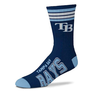 Tampa Bay Rays 4 Stripe Deuce Socks