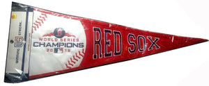 Boston Red Sox 2018 World Series Champions Wool Pennant - 12"x30"