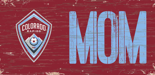 Colorado Rapids Mom Wood Sign - 6