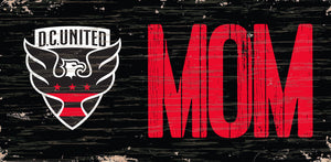 D.C. United Mom Wood Sign - 6"x12"