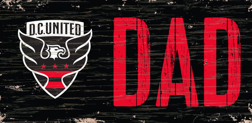 D.C. United Dad Wood Sign - 6