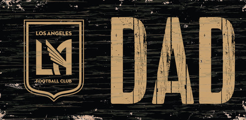 Los Angeles FC Dad Wood Sign - 6