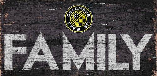 Columbus Crew Family Wood Sign - 12