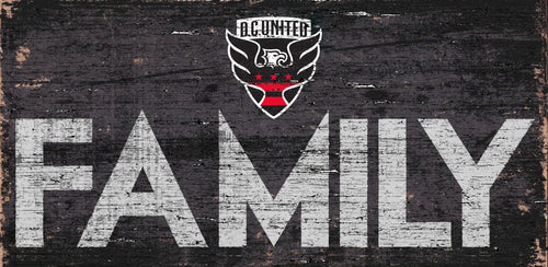 D.C. United Family Wood Sign