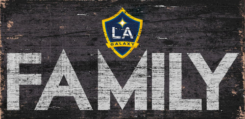 LA Galaxy Family Wood Sign
