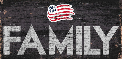 New England Revolution Family Wood Sign