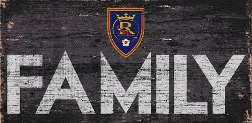 Real Salt Lake Family Wood Sign