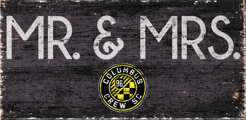 Columbus Crew Mr. & Mrs. Wood Sign - 6