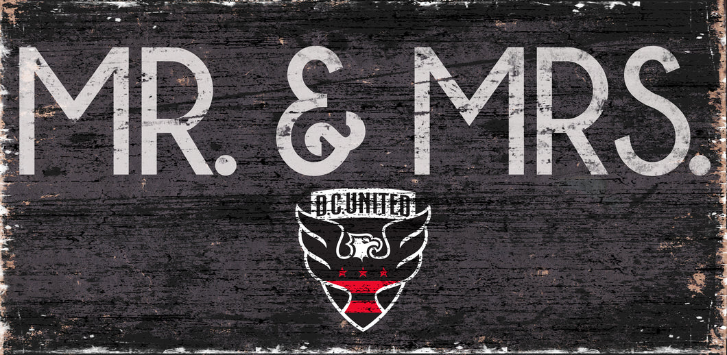 D.C. United Mr. & Mrs. Wood Sign - 6