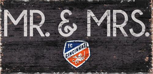 FC Cincinnati Mr. & Mrs. Wood Sign - 6