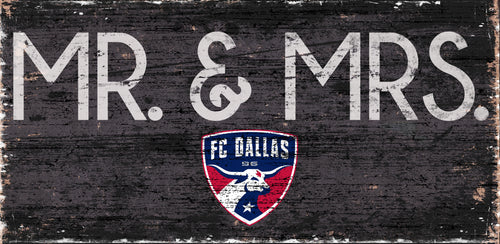 FC Dallas Mr. & Mrs. Wood Sign - 6