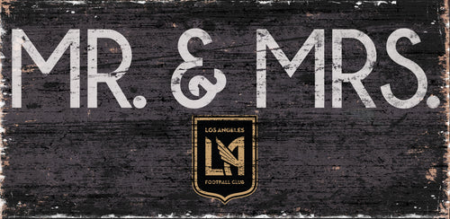 Los Angeles FC Mr. & Mrs. Wood Sign - 6