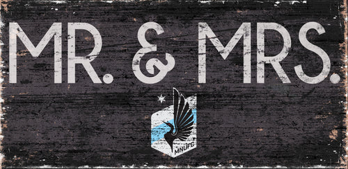 Minnesota United Mr. & Mrs. Wood Sign - 6