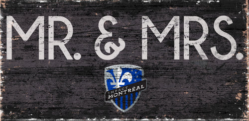 Montreal Impact Mr. & Mrs. Wood Sign - 6
