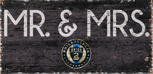 Philadelphia Union Mr. & Mrs. Wood Sign - 6