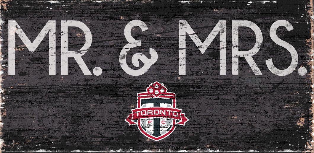 Toronto FC Mr. & Mrs. Wood Sign - 6
