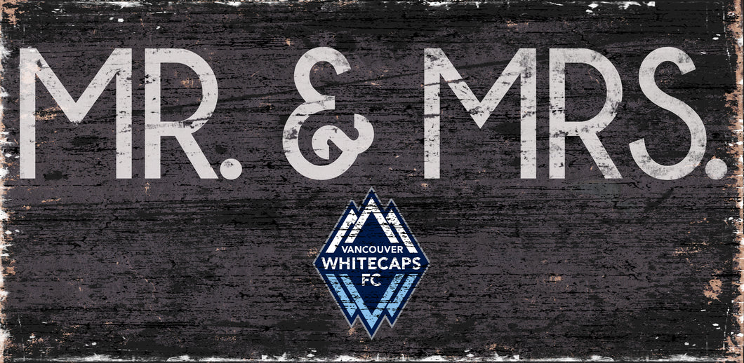 Vancouver Whitecaps Mr. & Mrs. Wood Sign - 6