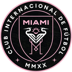 Inter Miami FC 24" Heritage Logo Round Wood Sign